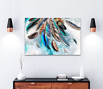 Obraz štýl boho pierka 1846